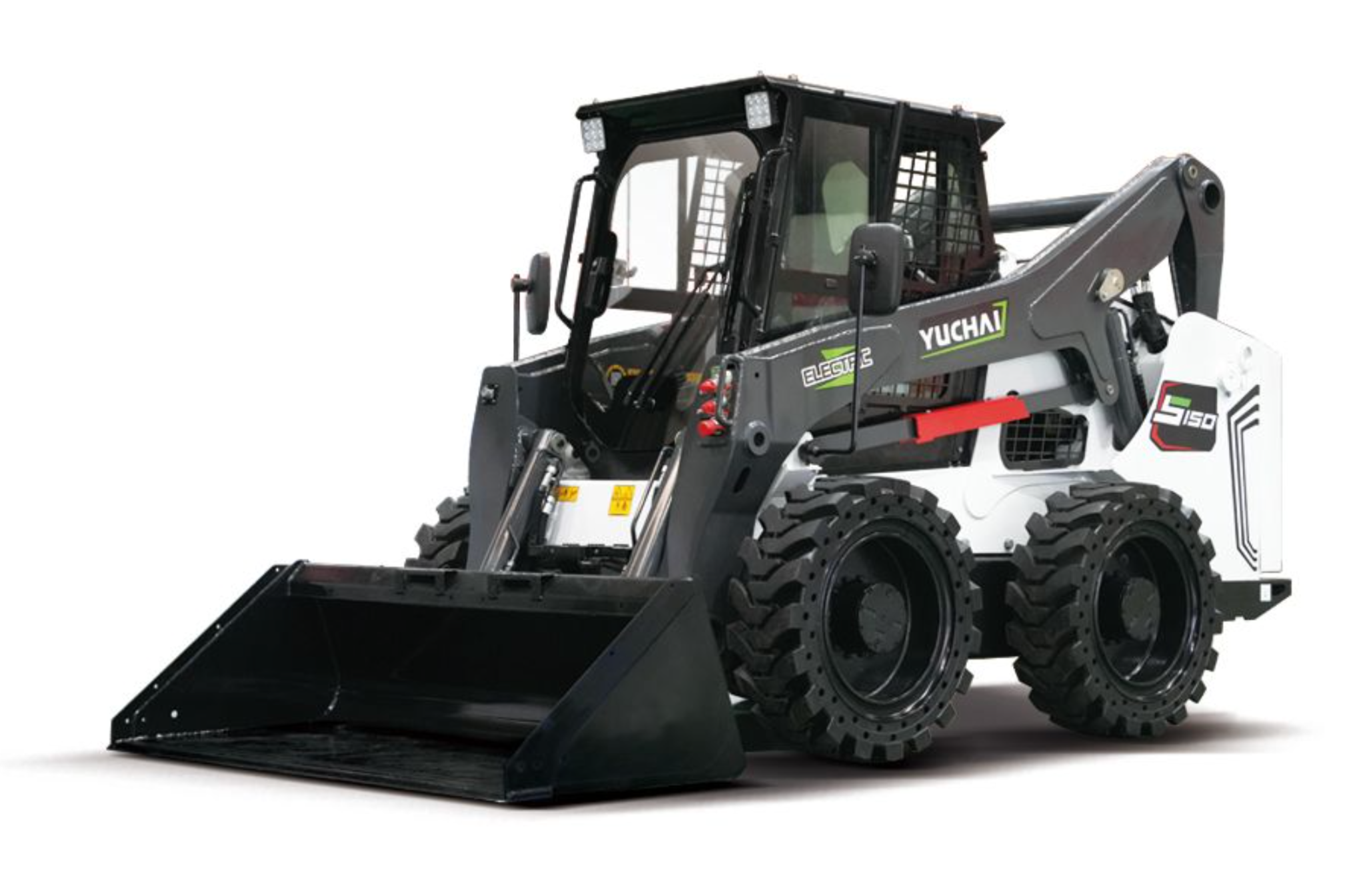 Yuchai S150 electric skid steer loader showcase